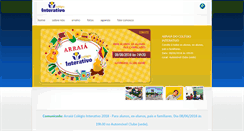 Desktop Screenshot of colegiointerativo.com.br