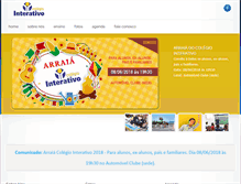 Tablet Screenshot of colegiointerativo.com.br